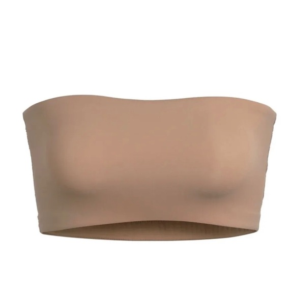 SKIMS Women's Fits Everybody Bandeau Bralette in Umber Size M BR-BND-2026 NWT - Picture 2 of 6